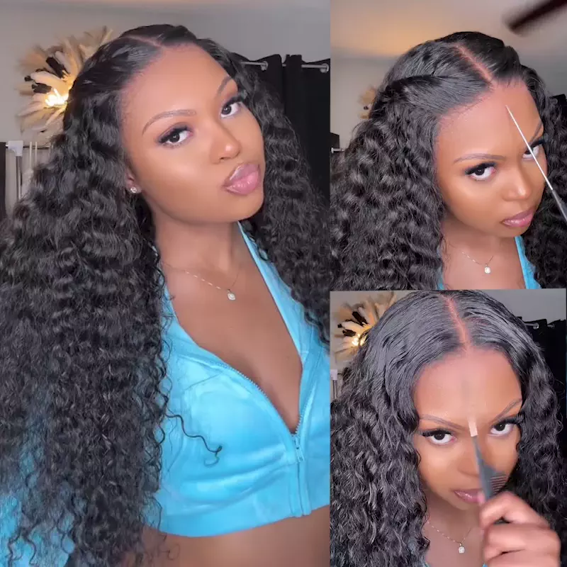 Ready to Wear 6x4 Glueless Human Hair 250%
